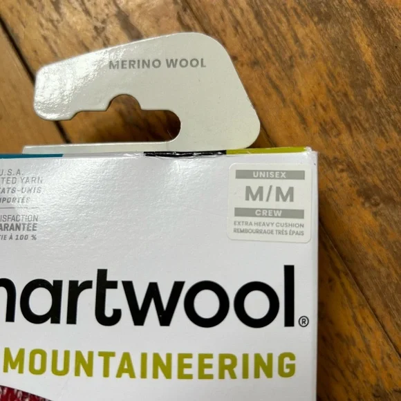 🌲NWT Smartwool mountaineering socks unisex M - Picture 2 of 4